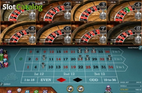 Οθόνη5. Multi Wheel Roulette Gold Κουλοχέρης