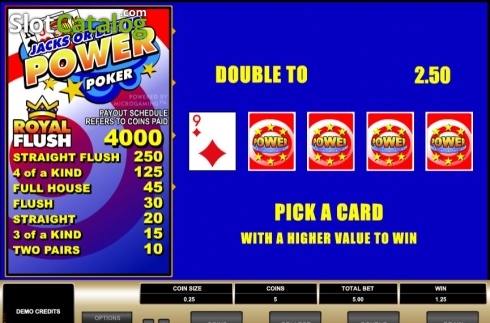 Οθόνη5. Jacks or Better MH (Microgaming) Κουλοχέρης