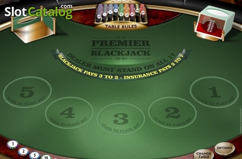 Οθόνη2. Premier Euro Blackjack MH Κουλοχέρης