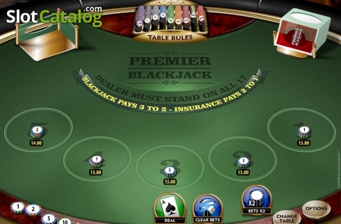 Οθόνη3. Premier Euro Blackjack MH Κουλοχέρης