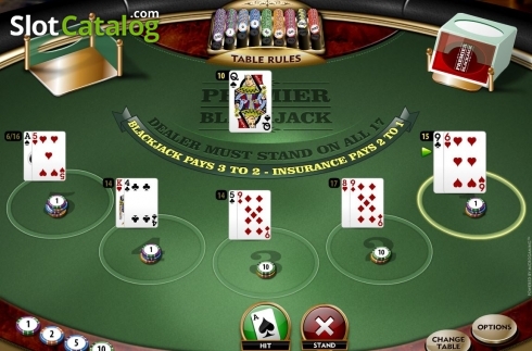 Οθόνη4. Premier Euro Blackjack MH Κουλοχέρης