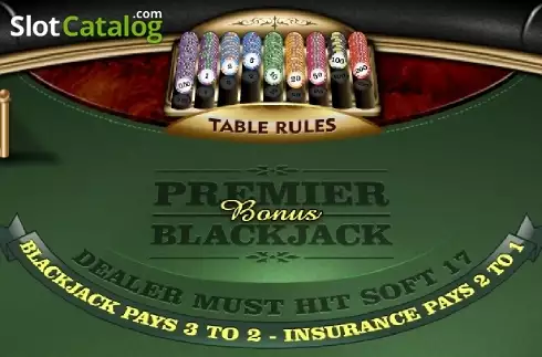 Premier Euro Bonus Blackjack MH Λογότυπο Premier Euro Bonus Blackjack MH Λογότυπο
