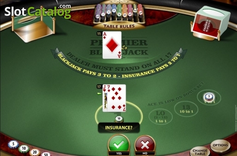 Οθόνη4. Premier Hi Lo Blackjack Κουλοχέρης
