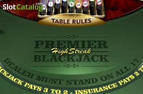 Premier High Streak Blackjack Λογότυπο
