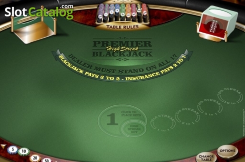 Οθόνη2. Premier High Streak Blackjack Κουλοχέρης 