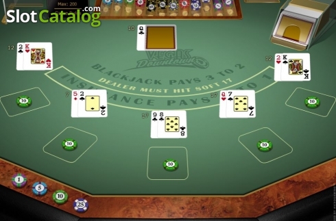 Οθόνη3. Vegas Downtown Blackjack Gold MH Κουλοχέρης 