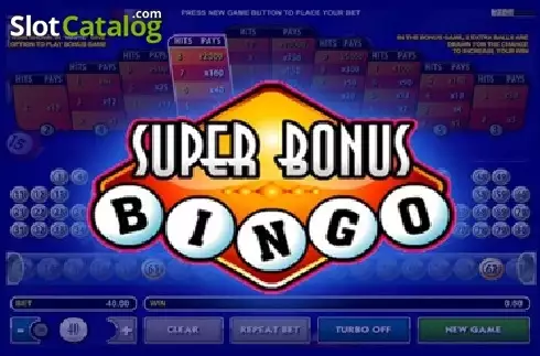 Super Bonus Bingo Λογότυπο Super Bonus Bingo Λογότυπο