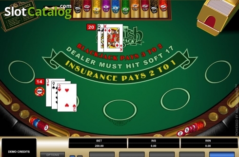 Οθόνη4. Spanish 21 Blackjack (Microgaming) Κουλοχέρης