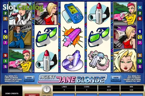 Οθόνη3. Agent Jane Blonde Κουλοχέρης