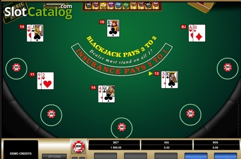 Οθόνη2. Bonus Blackjack (Games Global) Κουλοχέρης