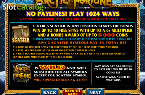 Οθόνη2. Arctic Fortune Κουλοχέρης 