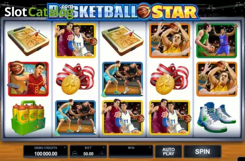 Οθόνη6. Basketball Star Κουλοχέρης 