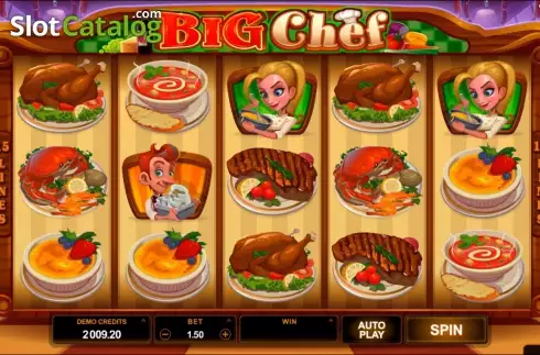 Οθόνη7. Big Chef Κουλοχέρης