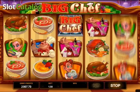 Οθόνη8. Big Chef Κουλοχέρης