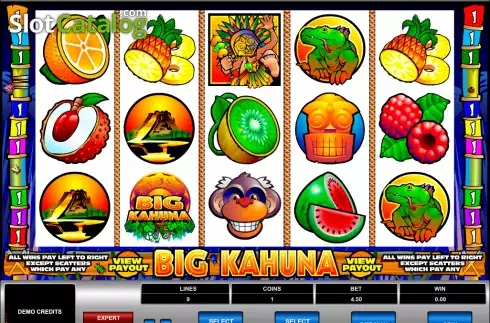 Οθόνη3. Big Kahuna Κουλοχέρης