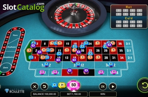 Οθόνη2. Sapphire Roulette Κουλοχέρης