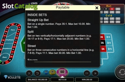 Οθόνη6. Sapphire Roulette Κουλοχέρης