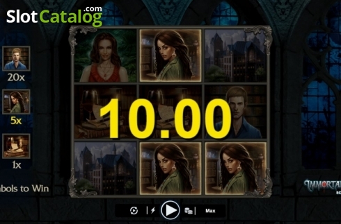 Οθόνη5. Immortal Romance Scratch Κουλοχέρης