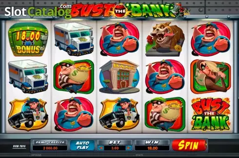 Οθόνη6. Bust The Bank Κουλοχέρης