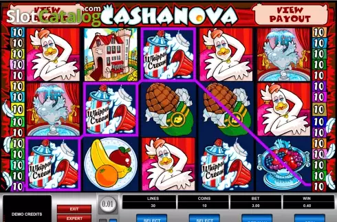Οθόνη6. Cashanova Κουλοχέρης