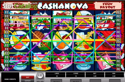 Οθόνη7. Cashanova Κουλοχέρης