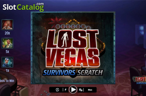 Οθόνη2. Lost Vegas Survivors Scratch Κουλοχέρης 