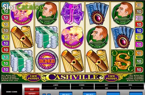 Οθόνη3. Cashville Κουλοχέρης