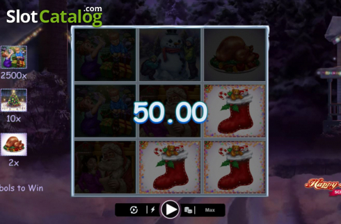 Οθόνη4. Happy Holidays Scratch Κουλοχέρης