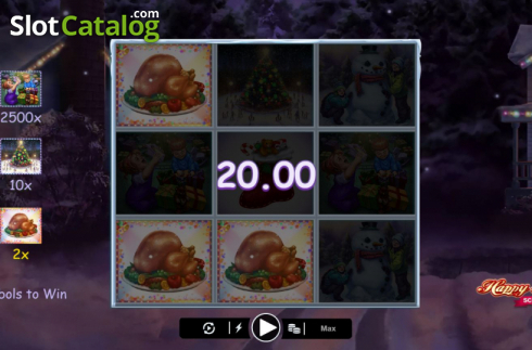 Οθόνη5. Happy Holidays Scratch Κουλοχέρης