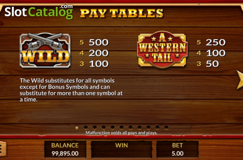 Οθόνη9. A Western Tail Κουλοχέρης