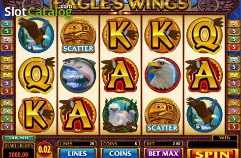 Οθόνη4. Eagle's Wings Κουλοχέρης 