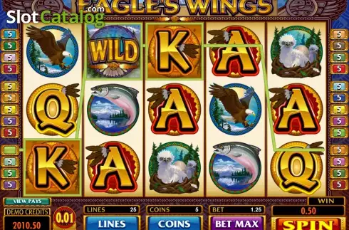 Οθόνη6. Eagle's Wings Κουλοχέρης 
