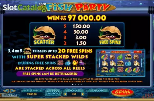 Οθόνη2. Fish Party Κουλοχέρης