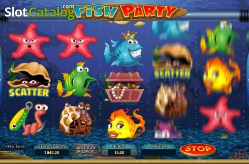 Οθόνη7. Fish Party Κουλοχέρης
