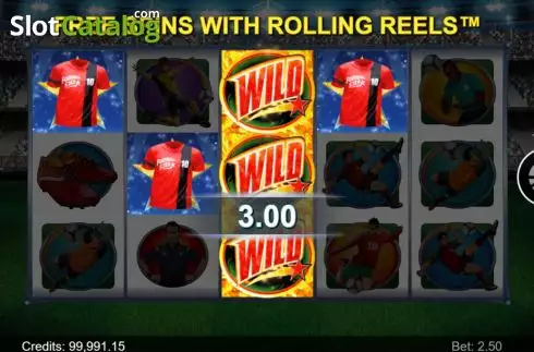 Οθόνη4. Football Star (Microgaming) Κουλοχέρης