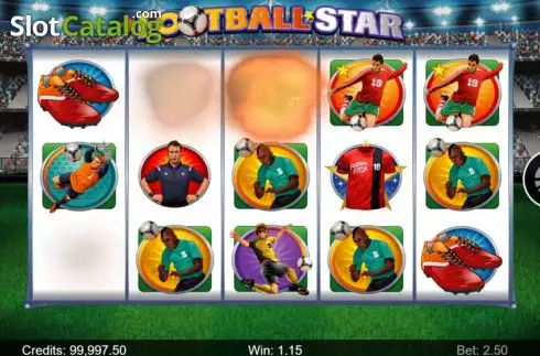 Οθόνη6. Football Star (Microgaming) Κουλοχέρης