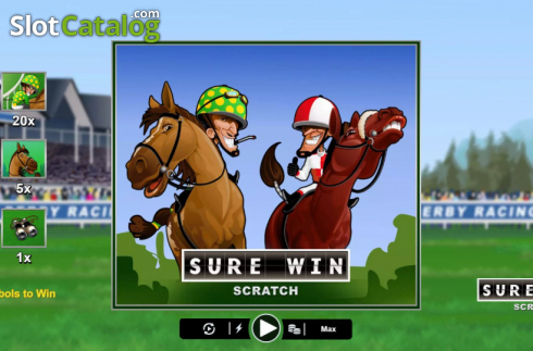 Οθόνη2. Sure Win Scratch Κουλοχέρης