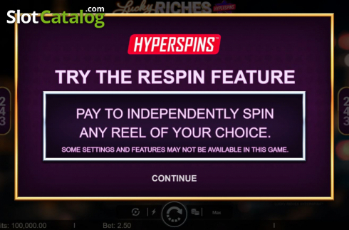 Οθόνη2. Lucky Riches Hyperspins Κουλοχέρης 