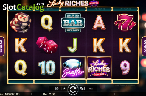 Οθόνη3. Lucky Riches Hyperspins Κουλοχέρης 