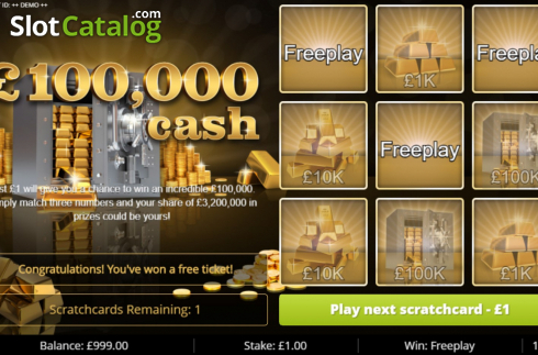 Οθόνη4. 100k Cash Κουλοχέρης 