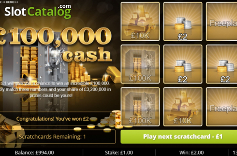 Οθόνη6. 100k Cash Κουλοχέρης 