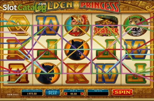 6. Golden Princess (Microgaming) Κουλοχέρης 