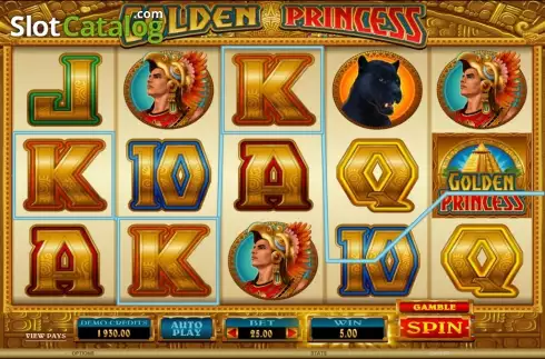 7. Golden Princess (Microgaming) Κουλοχέρης 