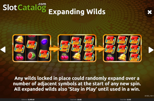 Οθόνη8. Super 7 Wilds Κουλοχέρης