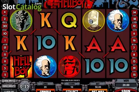 Οθόνη6. Hellboy Κουλοχέρης