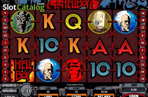 Οθόνη9. Hellboy Κουλοχέρης