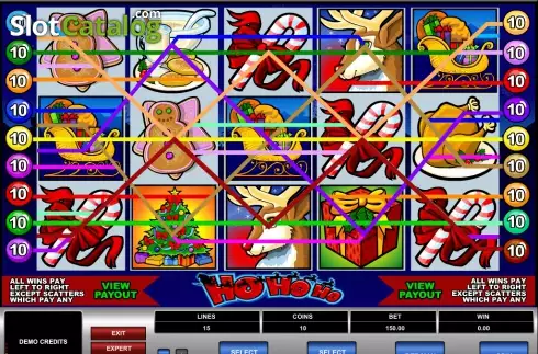 Οθόνη4. Ho Ho Ho (Microgaming) Κουλοχέρης