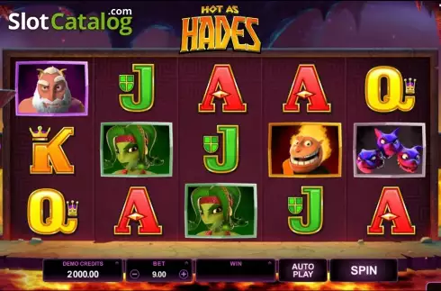 Οθόνη5. Hot as Hades Κουλοχέρης 
