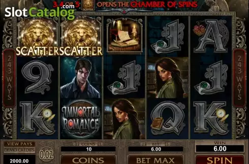 Οθόνη7. Immortal Romance Κουλοχέρης