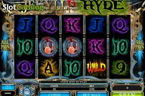 Οθόνη6. Jekyll And Hyde (Microgaming) Κουλοχέρης 